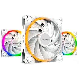 Light Wings 120mm PWM ARGB Blanc Kit x3 - BL100 - BL100 | Be Quiet! 