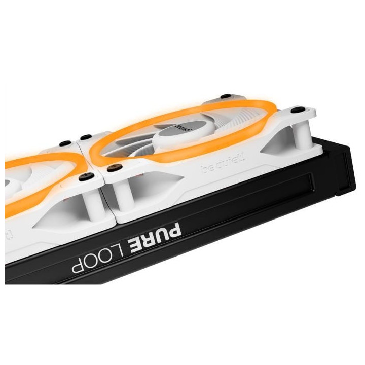 Light Wings 120mm PWM ARGB Blanc Kit x3 - BL100 - BL100 | Be Quiet! 