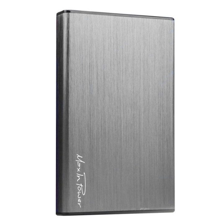 USB3.0 pour DD 2'1/2 SATA Alu brossé - BEUSB32621SIL | Générique 