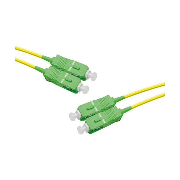 Jarretière optique duplex mono - SC-APC - SC-APC 1m - ECF392381 | Générique 