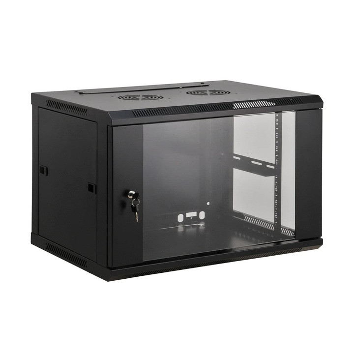 Rack mural 19" 600x450mm 9U - 1116409 | Kimex International 