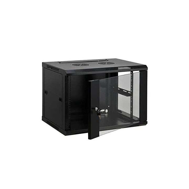 Rack mural 19" 600x450mm 9U - 1116409 | Kimex International 