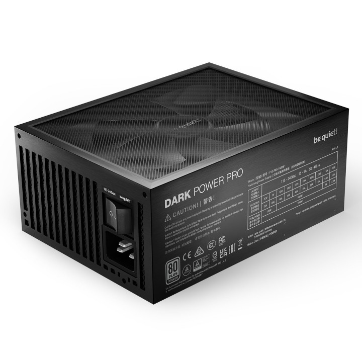 ATX 1600W - Dark Power PRO 13 80+ TITANIUM - BN332 - BN332 | Be Quiet! 