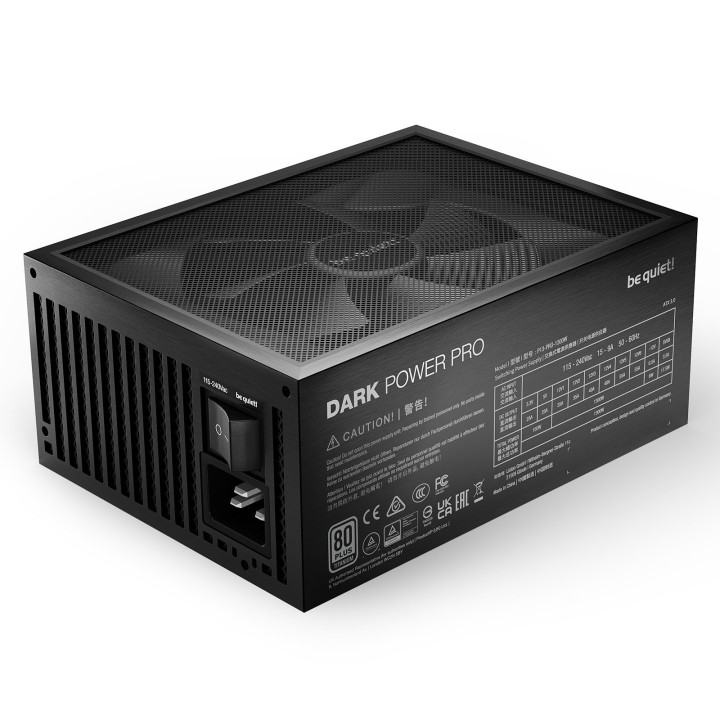 ATX 1300W - Dark Power PRO 13 80+ TITANIUM - BN331 - BN331 | Be Quiet! 
