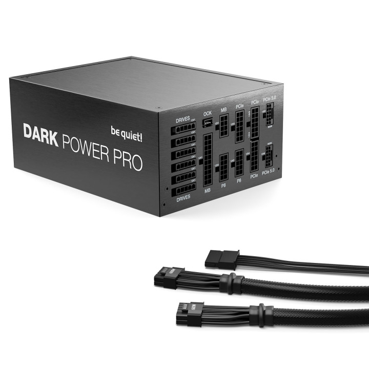 ATX 1300W - Dark Power PRO 13 80+ TITANIUM - BN331 - BN331 | Be Quiet! 