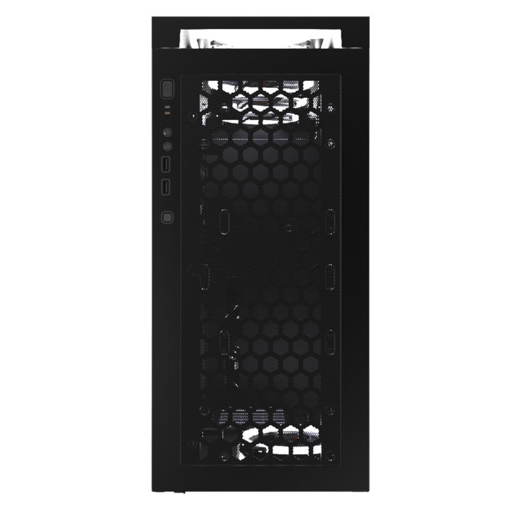 ELITE BLACK Rainbow ARGB MR-006 - MT - Sans Alim - ATX - MR006 | M.RED 
