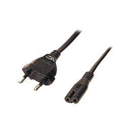 Câble Alimentation 220V bipolaire 1.80m | Générique 