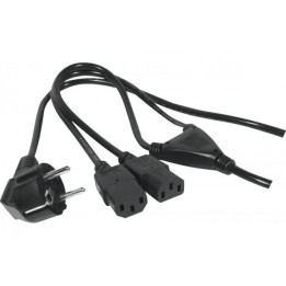 Câble Alimentation 220V Y UC/Ecran Male/2Femelles | Générique 