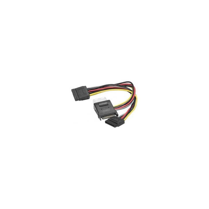 Doubleur d'alimentation Sata vers 1 Molex + 2 Sata | Générique 