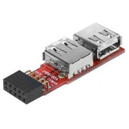 Adaptateur 2 ports USB2.0 internes sur Carte Mere | Générique 