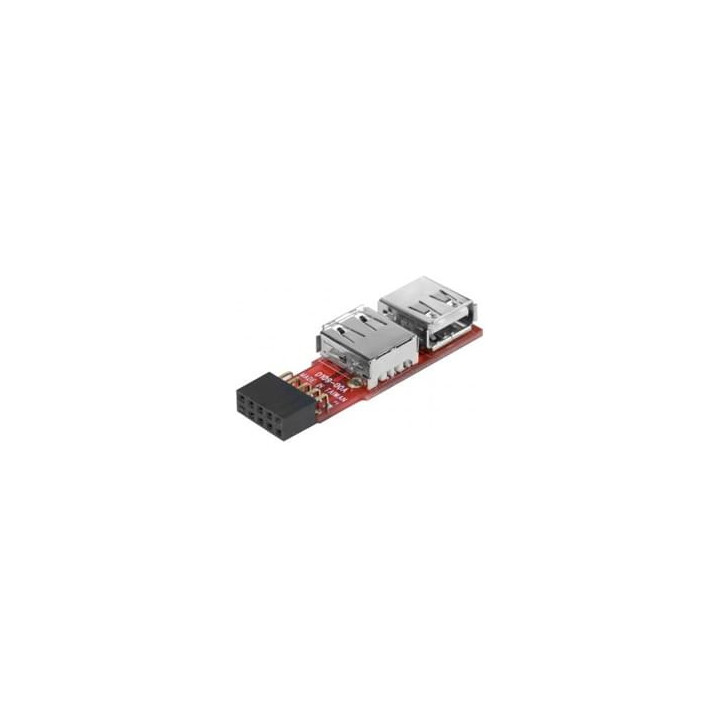 Adaptateur 2 ports USB2.0 internes sur Carte Mere | Générique 