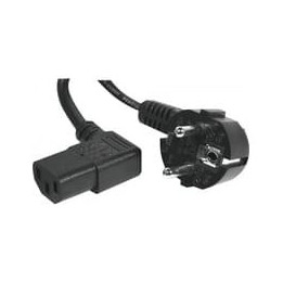 Câble Alimentation 220V coudé - 1.80m | Générique 