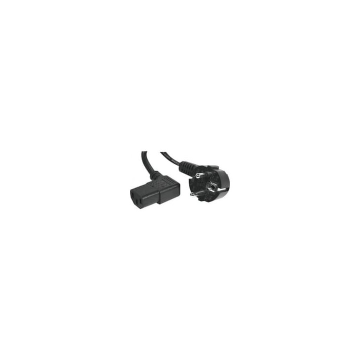 Câble Alimentation 220V coudé - 1.80m | Générique 