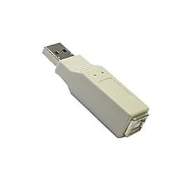 Adaptateur USB A Male - USB B Femelle | Générique 