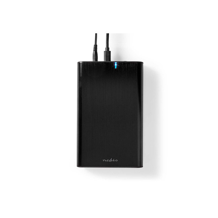 USB 3.1 pour HDD 3.5" SATA et SDD - HDDE35410BK | Nedis 