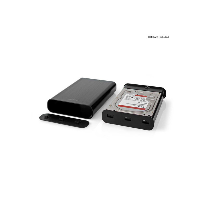 USB 3.1 pour HDD 3.5" SATA et SDD - HDDE35410BK | Nedis 