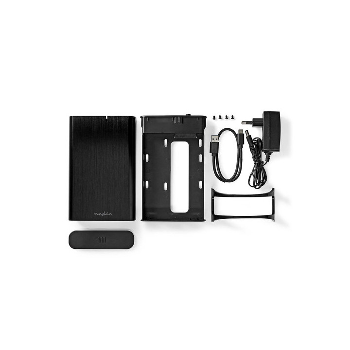 USB 3.1 pour HDD 3.5" SATA et SDD - HDDE35410BK | Nedis 