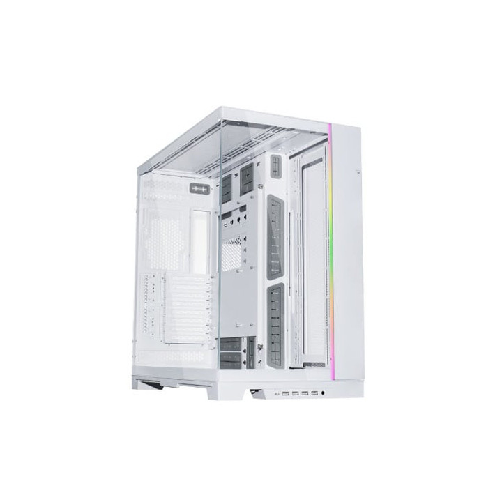 O11 Dynamic EVO XL Blanc - MT - Sans Alim - E-ATX - O11DEXLW | Lian-Li 