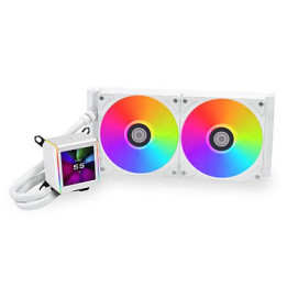 Galahad II LCD 280 ARGB Blanc - GA2ALCD28W | Lian Li 