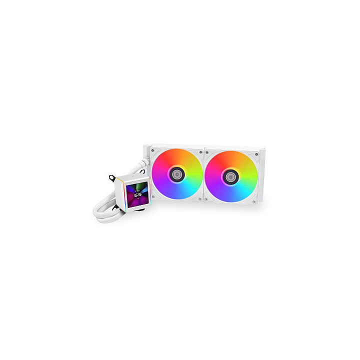 Galahad II LCD 280 ARGB Blanc - GA2ALCD28W | Lian Li 