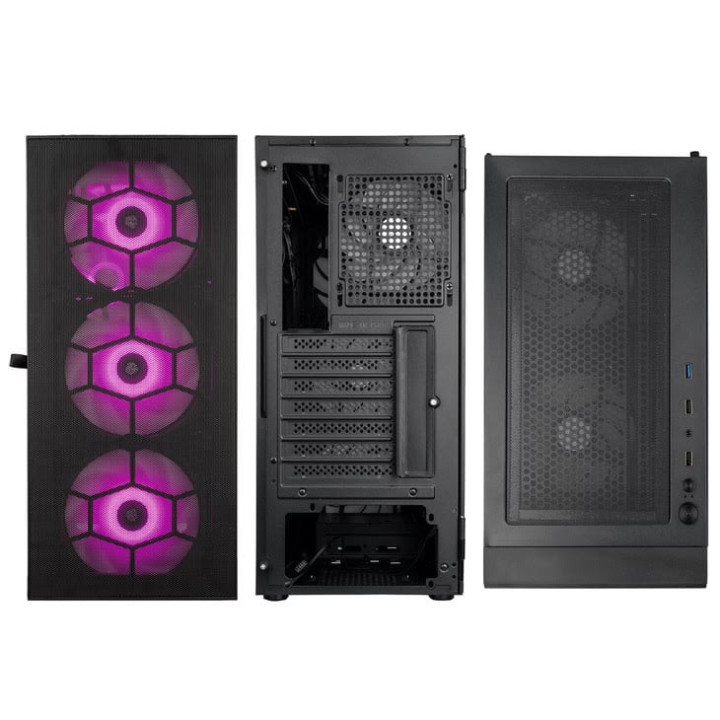Observatory HF Mesh ARGB Noir - OBSERVATORYHFMB | Kolink 