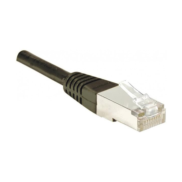 Câble Cat6 1m FTP Noir | Générique 