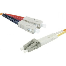 Cordon fibre Optique multimode LC/SC 62,5/125 - 2m | Générique 