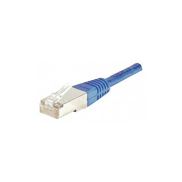 Cordon Cat 6, 4P Moule 2.00 m F/UTP Bleu | Générique 