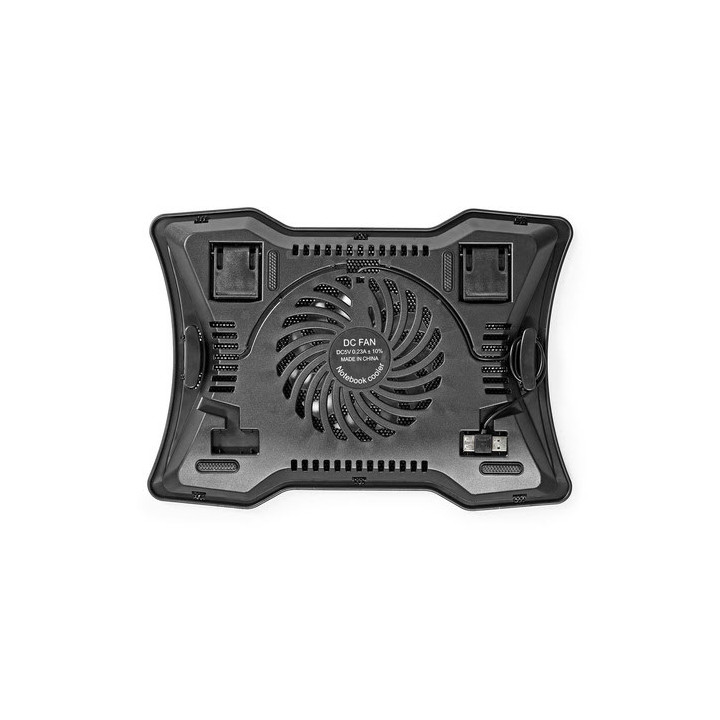 Support PC Portable - 17" - 1500 tr.min - LED - USB - NBCR101BK | Nedis 