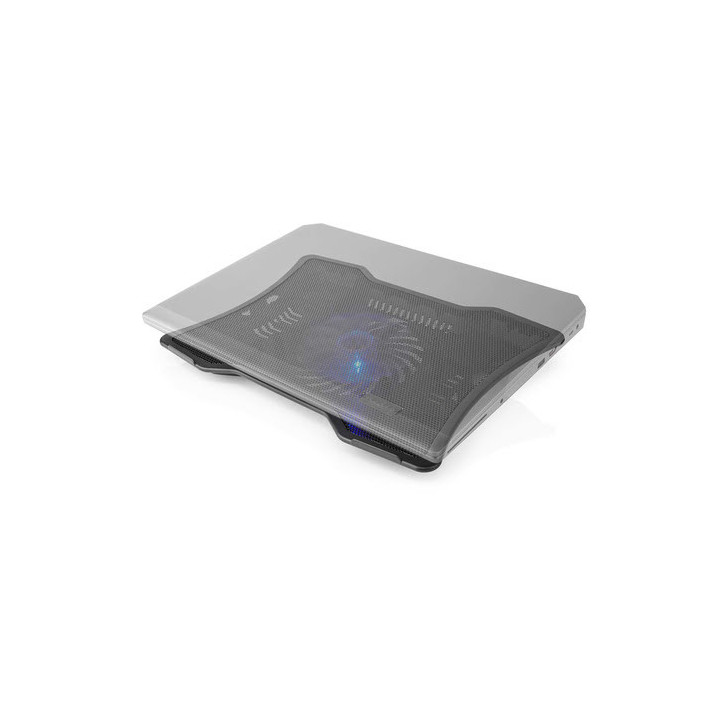 Support PC Portable - 17" - 1500 tr.min - LED - USB - NBCR101BK | Nedis 