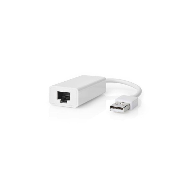 Adaptateur USB 2.0 vers RJ 45 - Blanc - CCGB60950WT02 | Nedis 