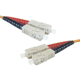 Cordon fibre optique OM2 SC/SC 50/125 - 2.00 m | Générique 