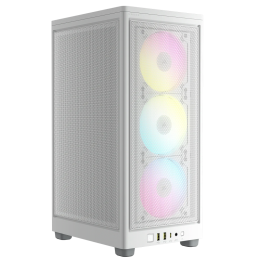 2000D Airflow RGB Blanc - mT - Sans Alim - Mini-ITX - CC9011247WW | Corsair 