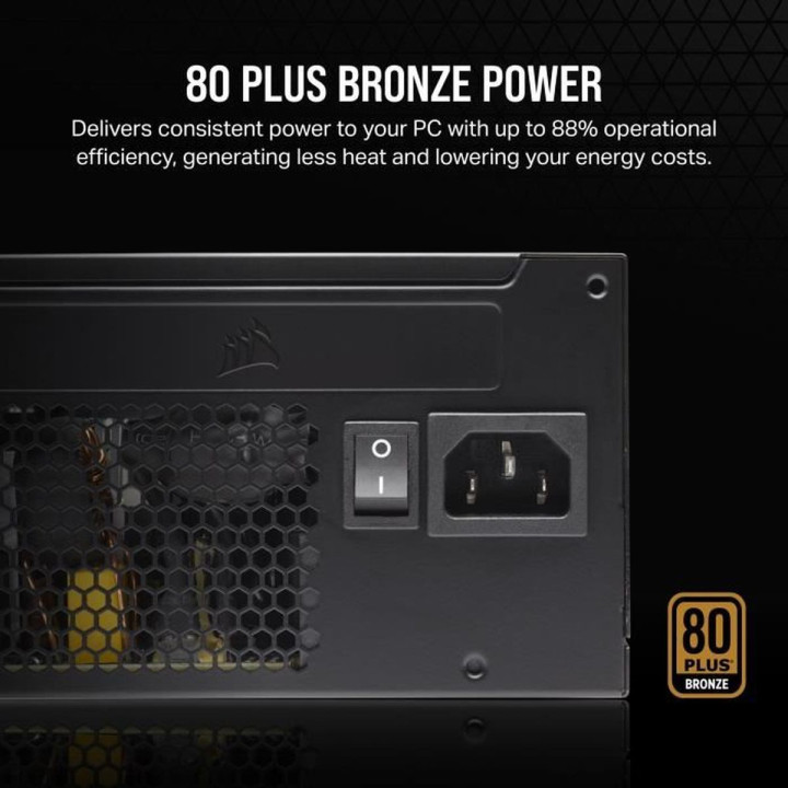 ATX 750W - CX750 80+ Bronze - CP-9020279-EU - CP9020279EU | Corsair 
