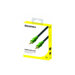 Jack Stereo 3.5mm Male/Male - 1,8m | Dacomex 