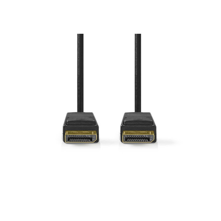 Câble DisplayPort 1.4 8K male - male - Noir - 2m - CCGL37014BK20 | Nedis 