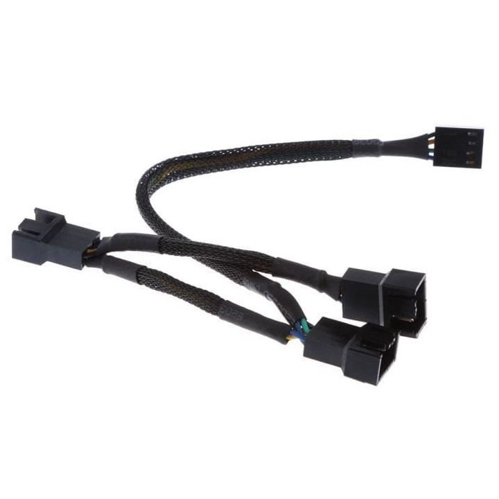 Répartiteur 1 vers 4 ventilateurs 4pin PWM - 18683 | Alphacool 