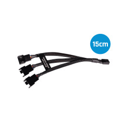 Splitter en Y PWM 4 Pin vers 3x4 Pin - 18679 | Alphacool 
