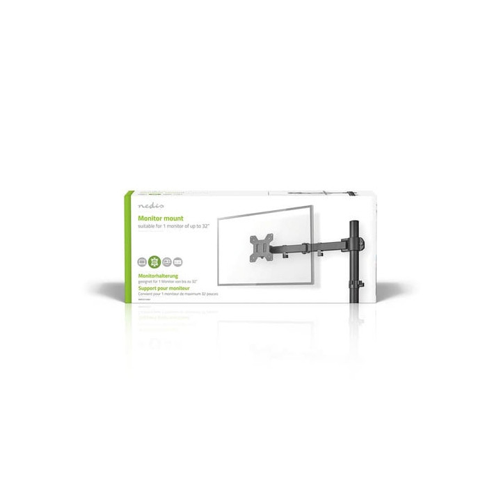 Support écran à pincer - 1 écran 15 - 35" - MMSIS110BK | Nedis 