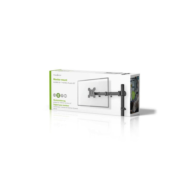 Support écran à pincer - 1 écran 15 - 35" - MMSIS110BK | Nedis 