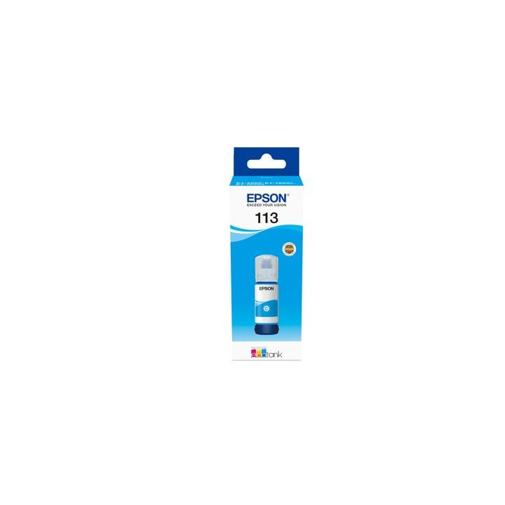 Flacon EcoTank 113 Cyan - C13T06B240 | Epson 