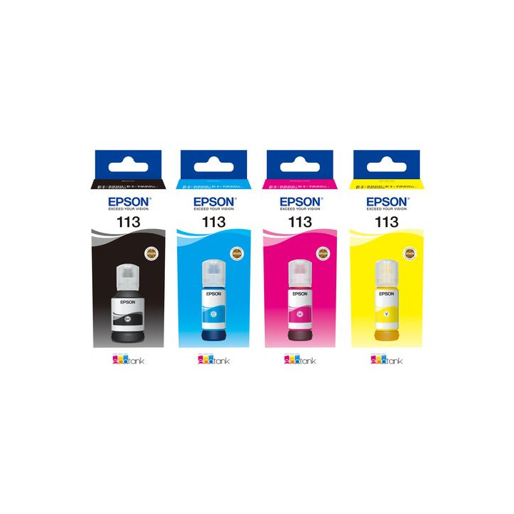 Flacon EcoTank 113 Magenta - C13T06B340 | Epson 