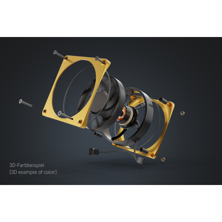 Apex Stealth Metal 120mm - 2000rpm Noir - 13819 | Alphacool 