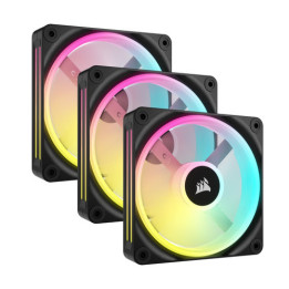iCUE LINK QX120 RGB Starter Kit Noir - CO9051002WW | Corsair 