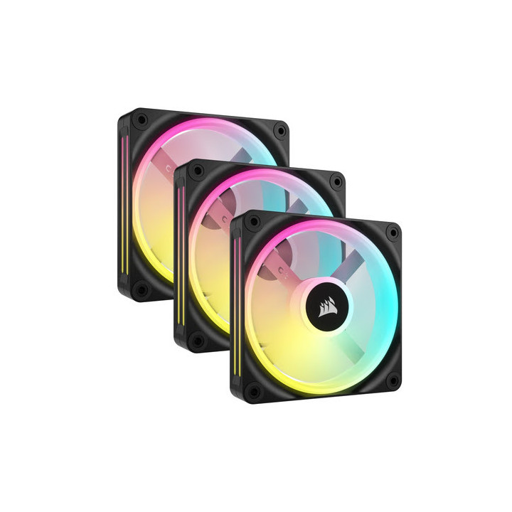 iCUE LINK QX120 RGB Starter Kit Noir - CO9051002WW | Corsair 