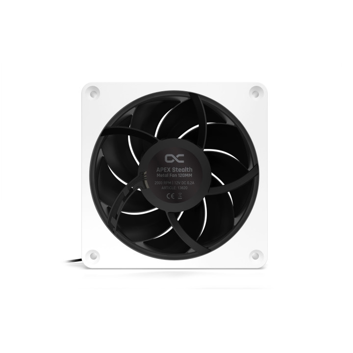 Apex Stealth Metal 120mm - 2000rpm Blanc - 13820 | Alphacool 