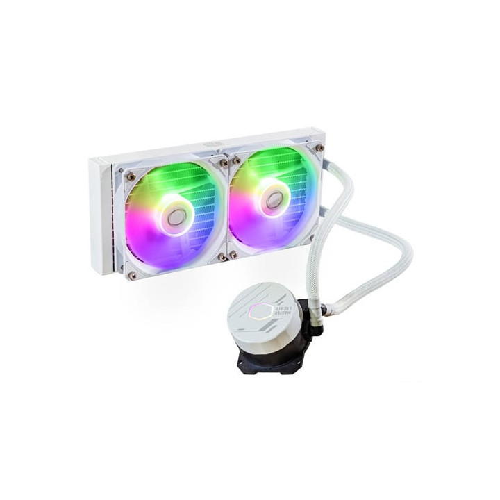 MasterLiquid 240L Core ARGB Blanc - MLWD24MA18PZRW | Cooler Master 