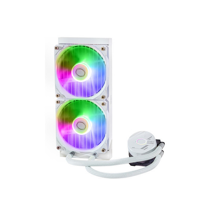 MasterLiquid 240L Core ARGB Blanc - MLWD24MA18PZRW | Cooler Master 