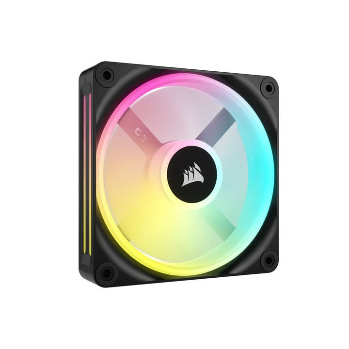iCUE LINK QX120 RGB 120mm PWM Expansion Kit Noir - CO9051001WW | Corsair 