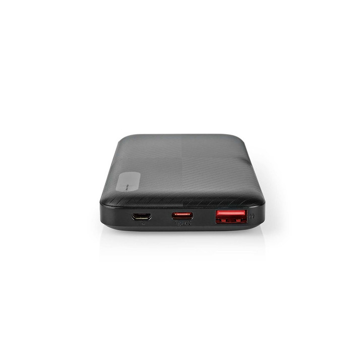 Batterie Externe 10000 mAh USB-A - USB-C - UPBKPD10000BK | Nedis 